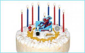 Coole Spiderman-Geburtstagskerzen